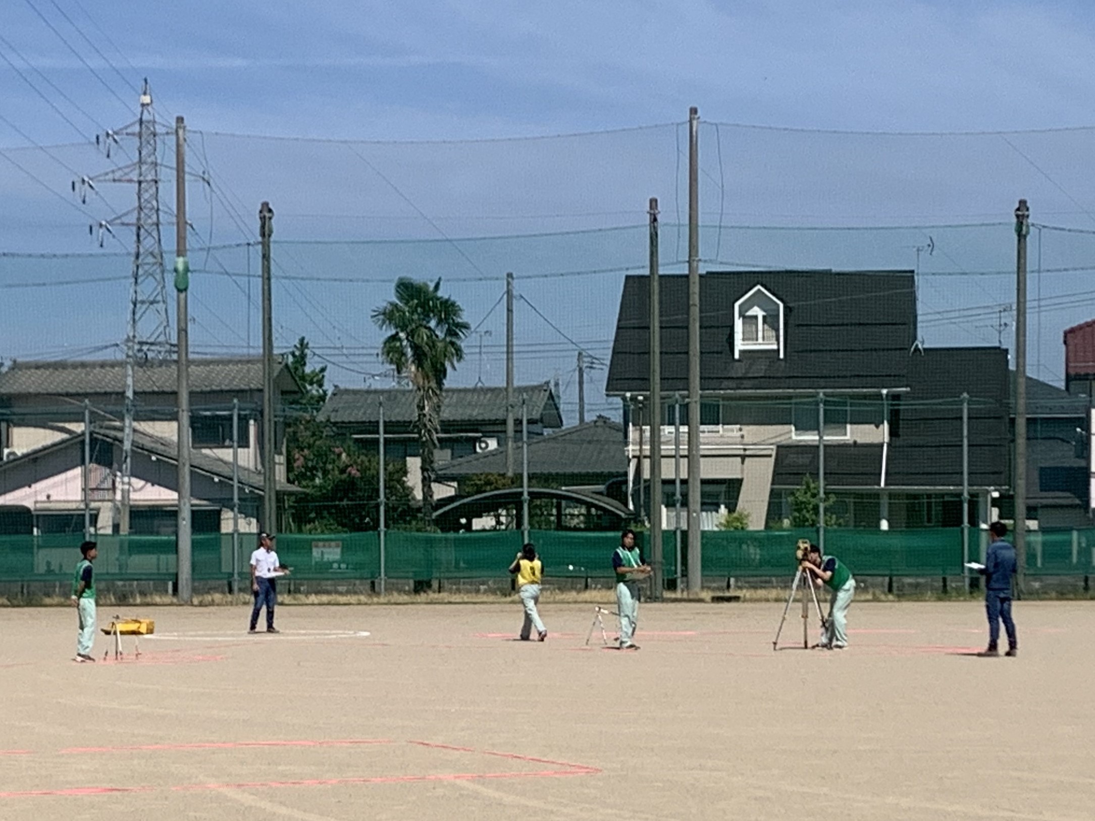 ものづくりコンテスト新潟県大会測量部門(外業競技)